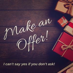 All reasonable offers accepted!